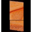 Microfasertuch Doubleface / ORANGE (40x40cm / Laserrand)
